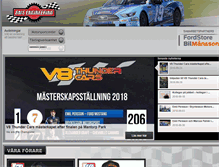 Tablet Screenshot of bryntessonmotorsport.com